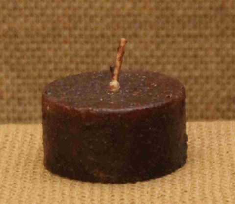 Mustard Cinnamon Wick Tea Light