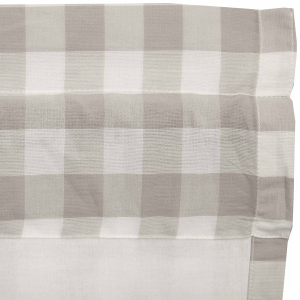 Annie Buffalo Grey Check Panel 96x50