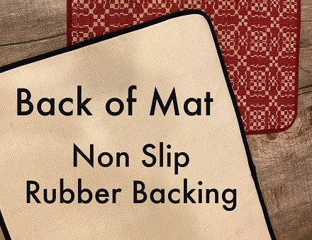 Windmill Black Floor Mat