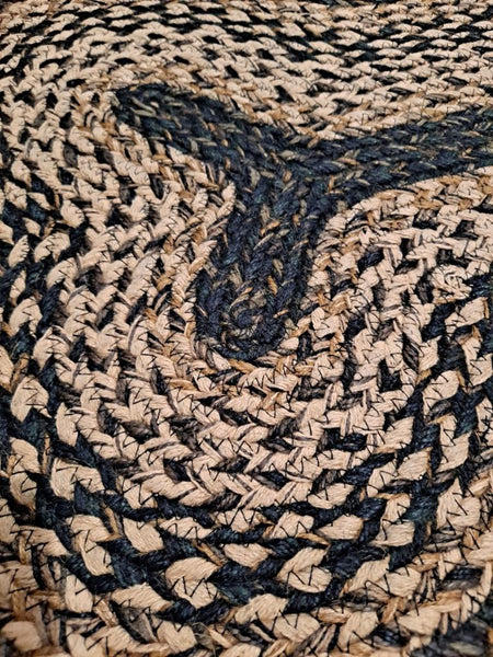 Black Forest Dog Bone Shaped Rug