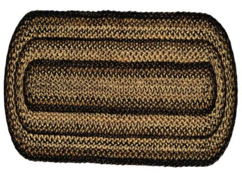 Black Forest 13x48 in. Braided  Oval Runner