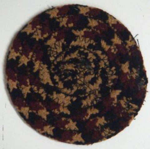 Blackberry Braided  Coaster Set/4