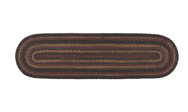 Slate Braided Oval Runner 13 in. x 48 in.