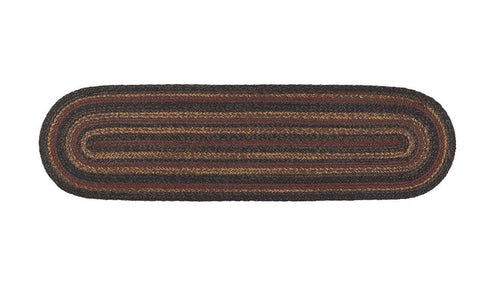 Slate Braided Oval Runner 13 in. x 48 in.