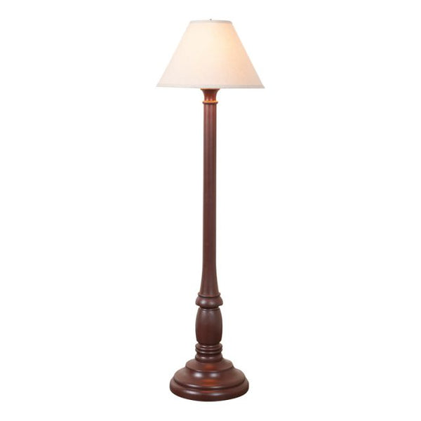 Brinton House Floor Lamp with Linen Ivory Shade