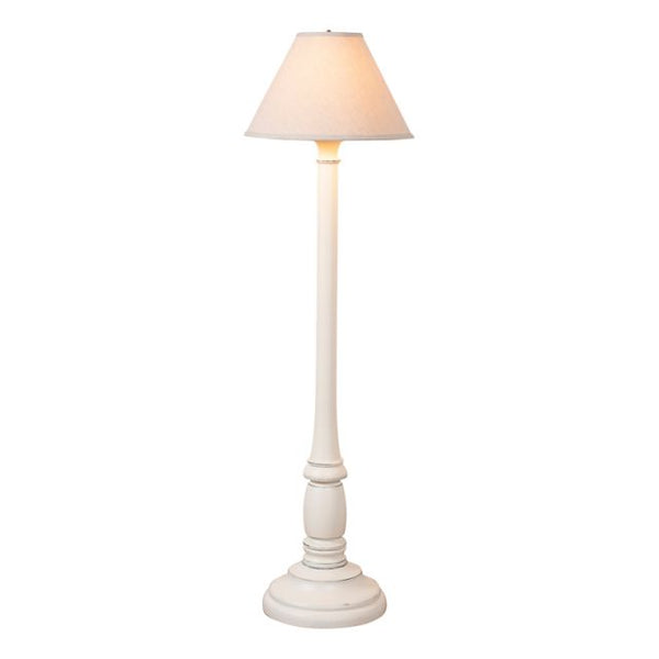 Brinton House Floor Lamp with Linen Ivory Shade