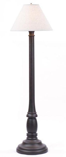 Brinton House Floor Lamp with Linen Ivory Shade