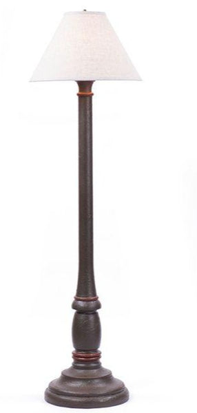 Brinton House Floor Lamp with Linen Ivory Shade