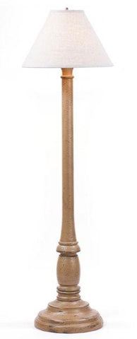 Brinton House Floor Lamp with Linen Ivory Shade