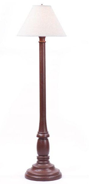 Brinton House Floor Lamp with Linen Ivory Shade