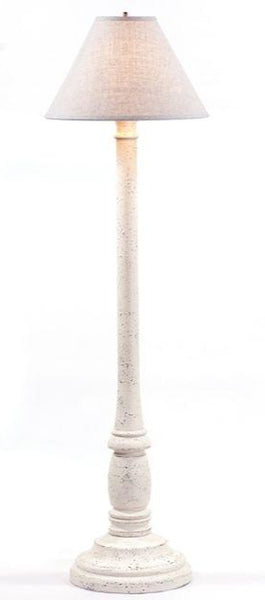 Brinton House Floor Lamp with Linen Ivory Shade