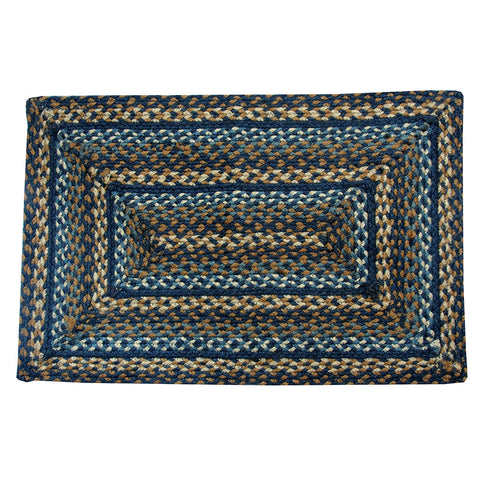 Denim  Braided Rug Rectangle 36 x 60