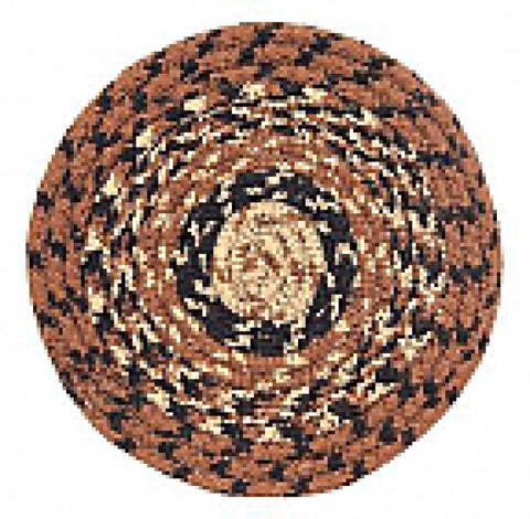 Cappuccino Braided  Coaster Set/4