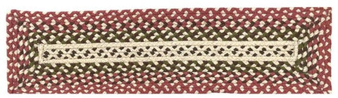 Highland  Braided  Stair Tread Rectangle 8 x 28 in.