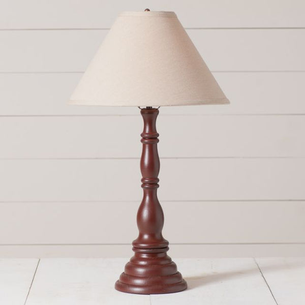 Davenport Lamp with Ivory Linen Shade