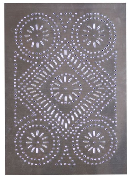 Diamond Panel in Unfinished Tin