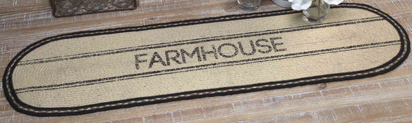 Sawyer Mill Farmhouse Jute Runner 36"