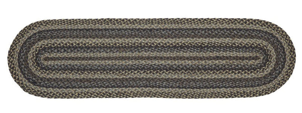 Farmyard 13x48 in. Braided  Oval Runner