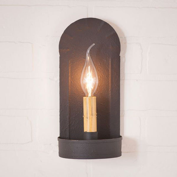 Beautiful in its simplicity, the warm glow of our sconces provide a hearty country welcome to every room in your home, from entryway to family room. A versatile decorating accessory, it is perfect either alone or as part of a wall grouping.
