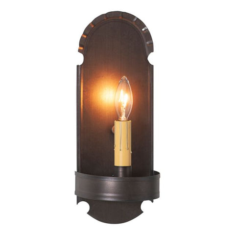 Beautiful in its simplicity, the warm glow of our sconces provide a hearty country welcome to every room in your home from entryway to family room. A versatile decorating accessory, it is perfect either alone on a wall or as part of a wall grouping.