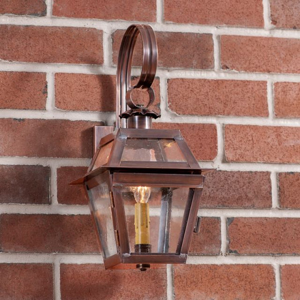 Glowing with warmth, our Jr Town Crier Wall Light when placed on each side of your front entry door provides a welcome for friends and family. This versatile lantern is also great for back doors, decks and patios. Five year guarantee.