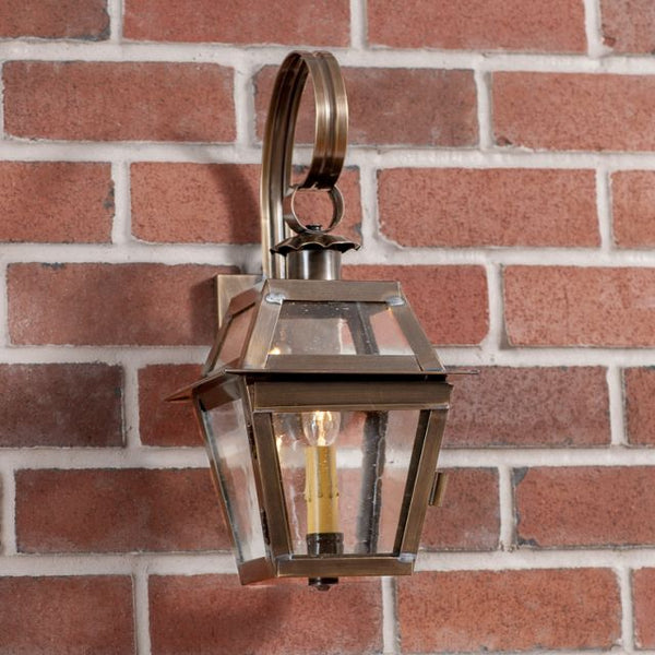 Glowing with warmth, our Jr Town Crier Wall Light when placed on each side of your front entry door provides a welcome for friends and family. This versatile lantern is also great for back doors, decks and patios. Five year guarantee.