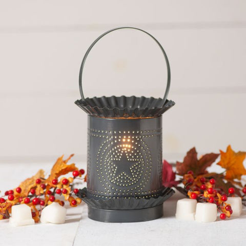 Jumbo Wax Warmer with Regular Star in Country Tin