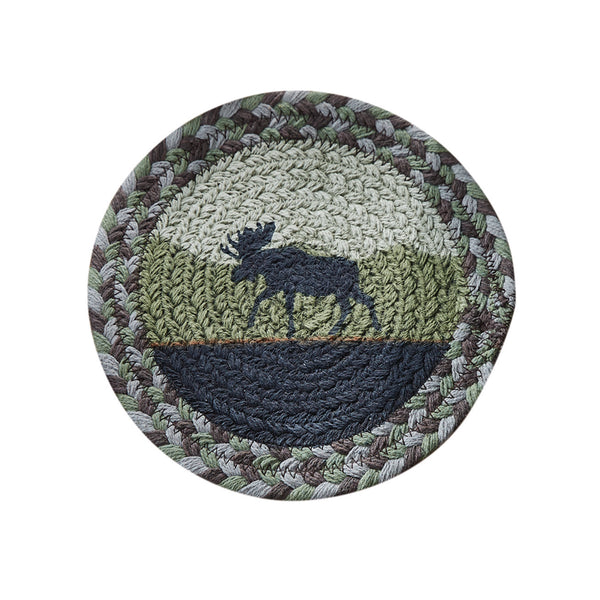 Moose Braided Trivet (set of 2)