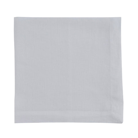 LINEN NAPKIN - BLEACHED WHITE (set of 4)  DIMENSIONS: 20" x 20"