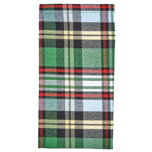 Add a beautiful rustic touch to your table with the Happy Trails Napkins! The classic plaid pattern is a timeless way to add style to your kitchen decor! Coordinate with the complementary Happy Trails kitchen linens and curtains for a complete look! 