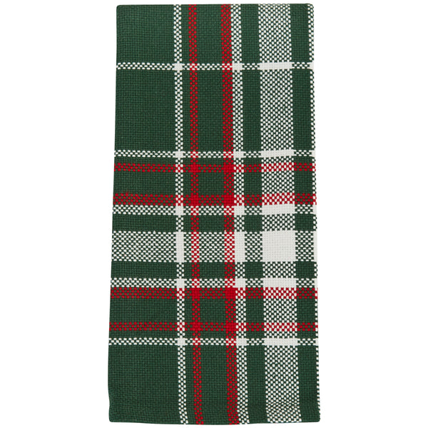 Holiday Spruce Plaid Dishtowel (Set of 6)