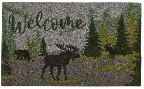 Watercolor Wildlife Doormat