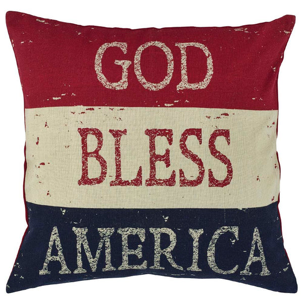 GOD BLESS AMERICA PLW 20-POLY