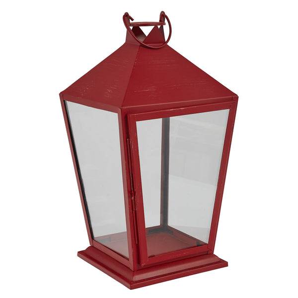 TALL SQUARE RED LANTERN