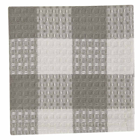 WICKLOW CHECK DISHCLOTH - DOVE