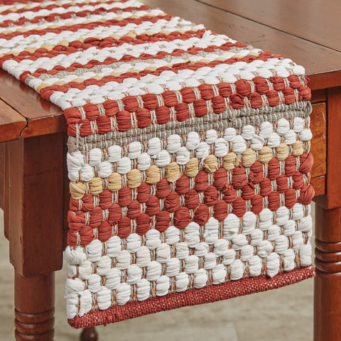 KINGSWOOD CHINDI TABLE RUNNER 13X54