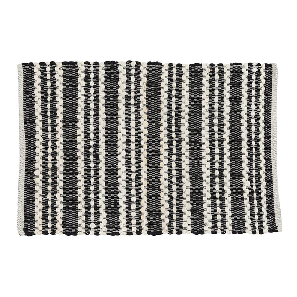 ONYX AND IVORY CHINDI RUG 3X5