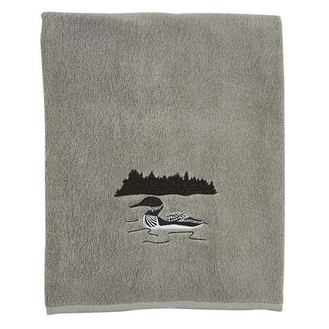 GRAY AREA LOON DEC DISHTOWEL