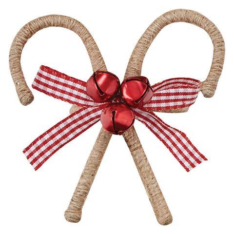 CANDY CANE NAPKIN RING (SET OF 4)