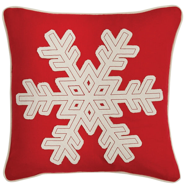 Kringle Chenille Santa Suit Pillow 18x18 - Allysons Place