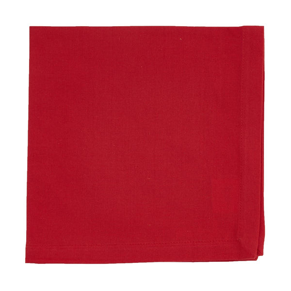 These solid Elements Pebble Napkins by Park Designs are a great way to dress your kitchen table! Mix them with printed placemats, table runners, and towels (all sold separately) for any occasion! So easy to pair with other coordinating colors!  Color: Cherry Red