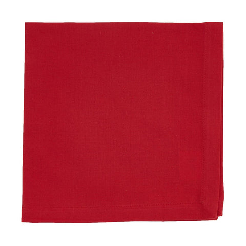 These solid Elements Pebble Napkins by Park Designs are a great way to dress your kitchen table! Mix them with printed placemats, table runners, and towels (all sold separately) for any occasion! So easy to pair with other coordinating colors!  Color: Cherry Red