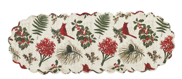 NATURE SINGS TABLE RUNNER 13X36