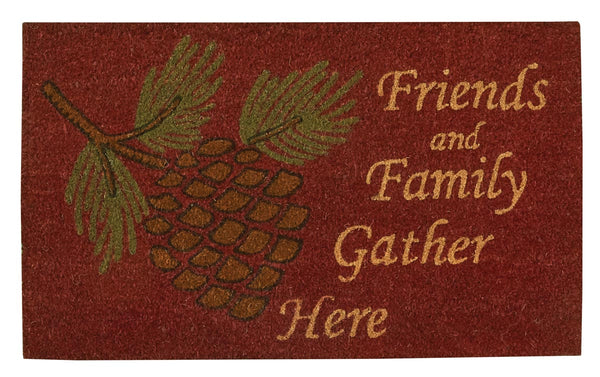 Pinecone Doormat