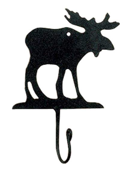 The Iron Moose Hook is perfect for hanging towels, candles, pot holder, or more!