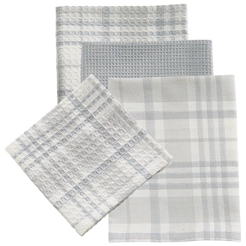 ALL IS CALM 3 PIECE DISHTOWEL/DISHCLOTH SET