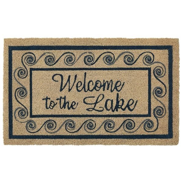 WELCOME TO THE LAKE DOORMAT