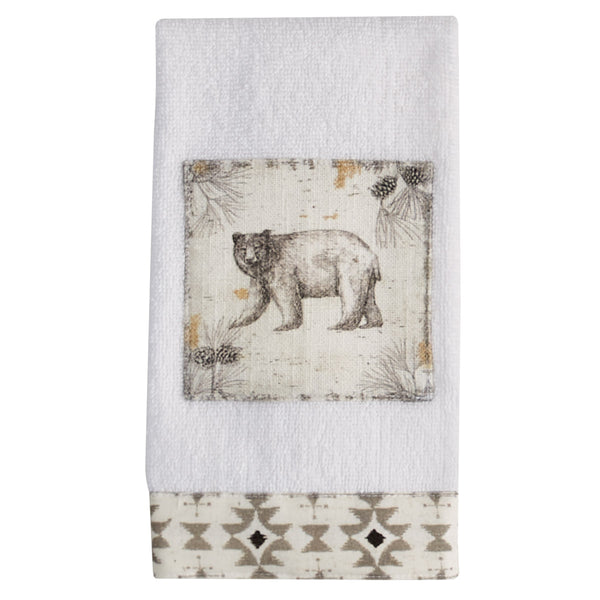 Wild and Beautiful Terry Fingertip Towel (set of 2)