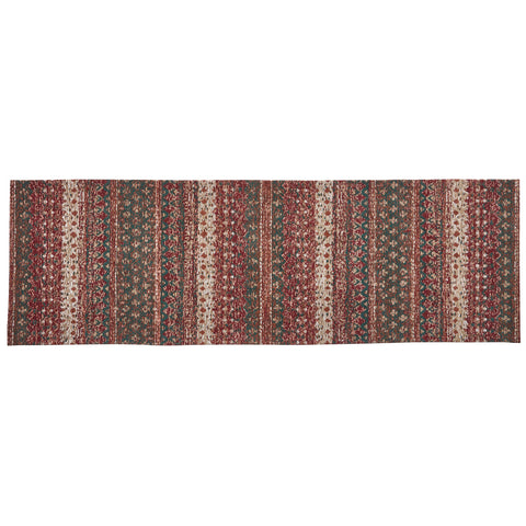 Add a gorgeous touch to any room in your home with the Gamekeeper Plaid Chenille Rugs! Featuring tones of red, green, tan, and antique white in an elegant pattern, these rugs are sure to charm your guests! Available in 3 sizes (each sold separately).