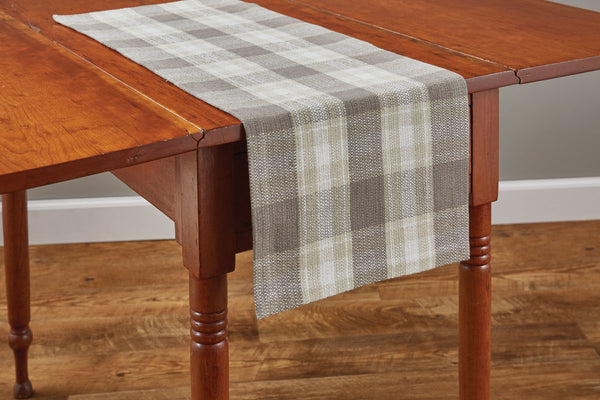 WEATHERED OAK TABLE RUNNER 13X54